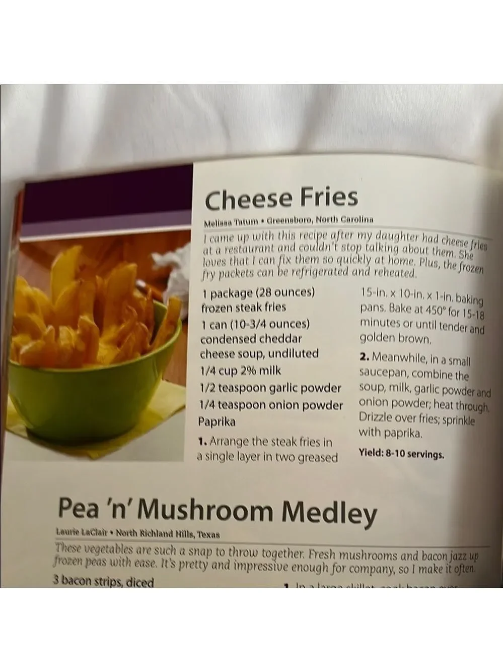 Taste of Home Busy Family Favorites Cookbook